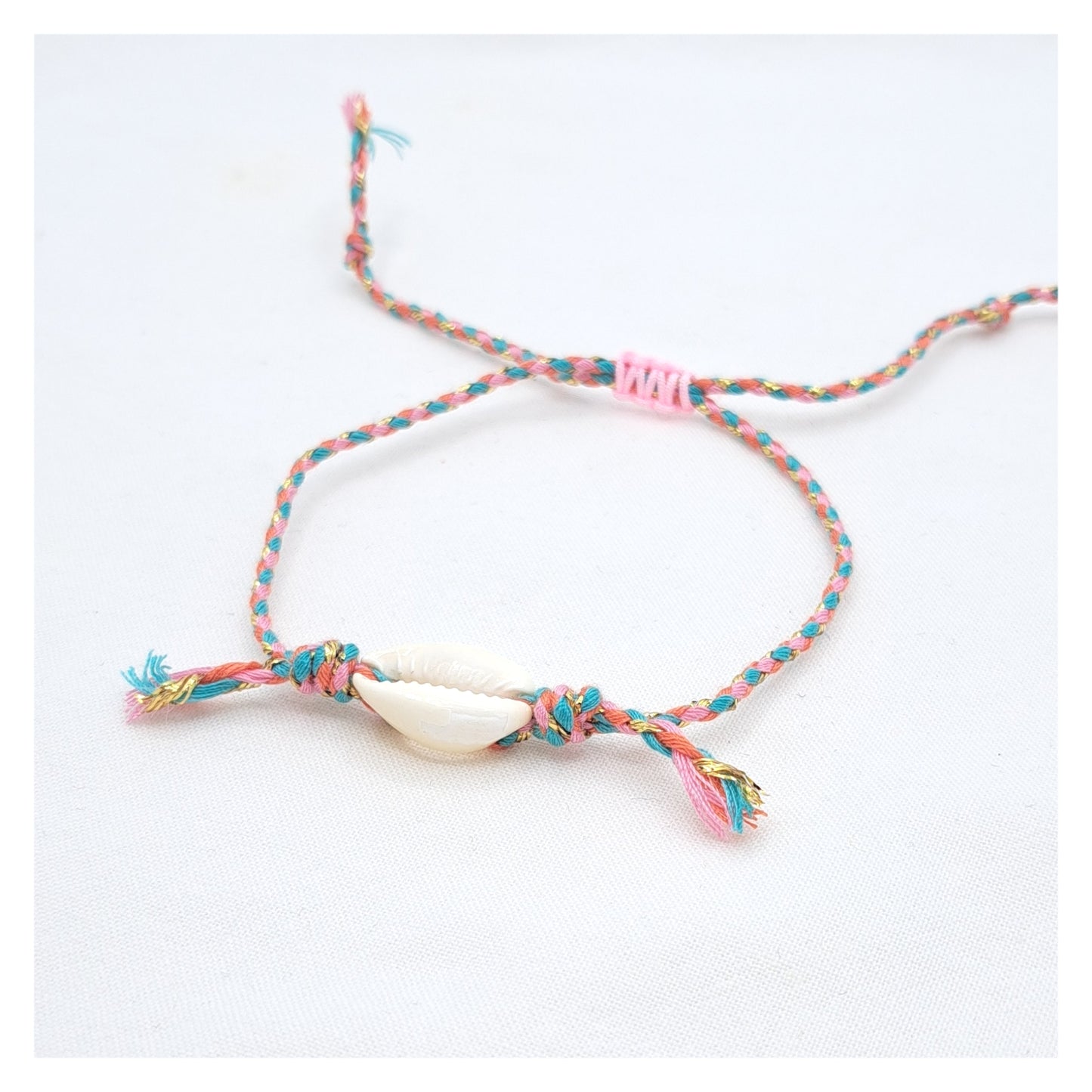 Shell Bracelet - Pink/Blue