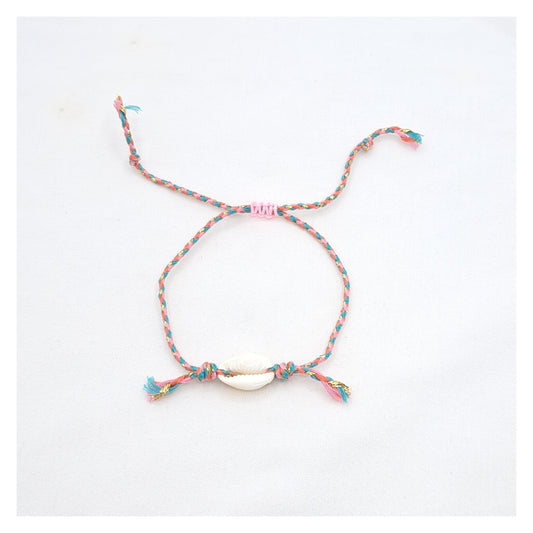 Shell Bracelet - Pink/Blue