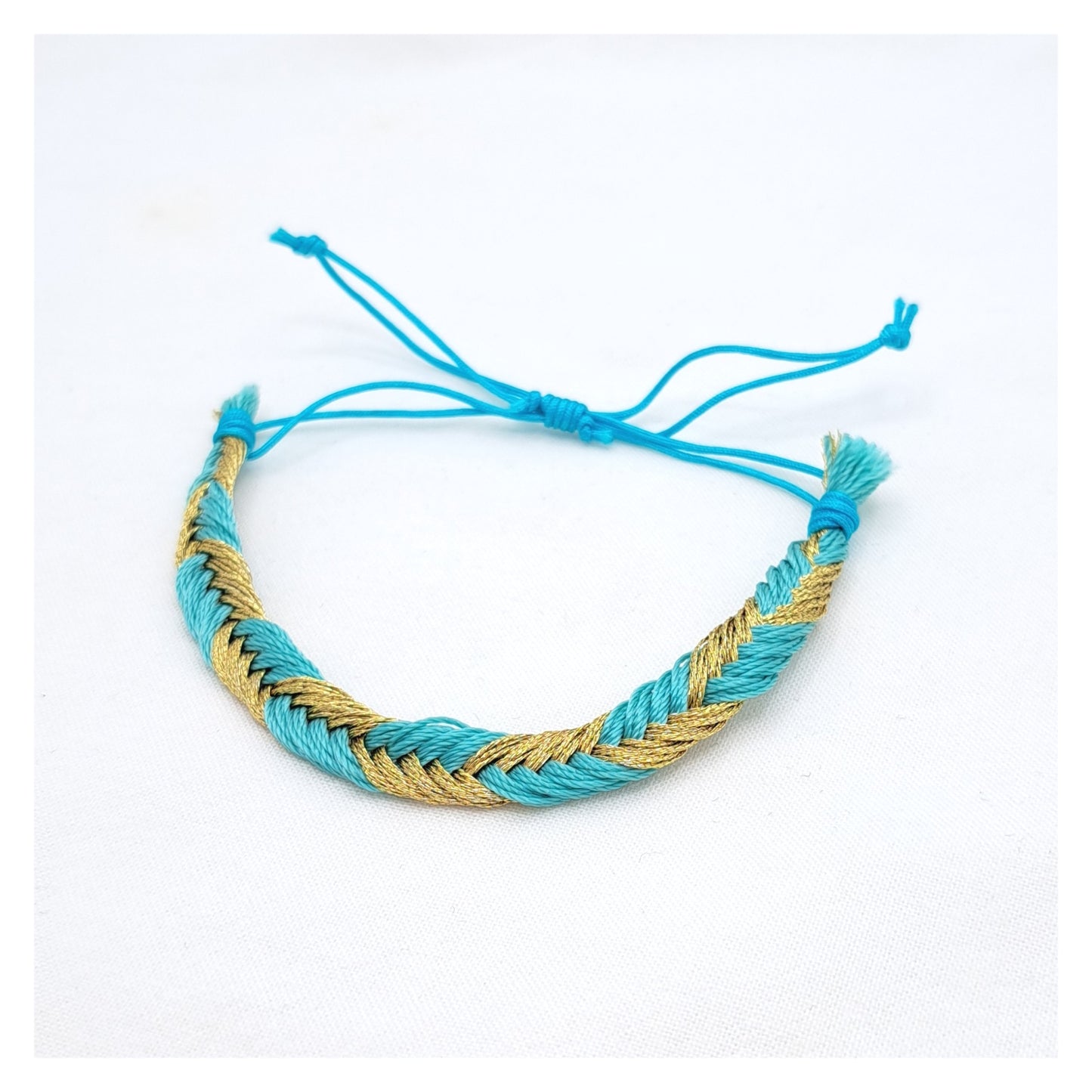 Braid Bracelet - Blue