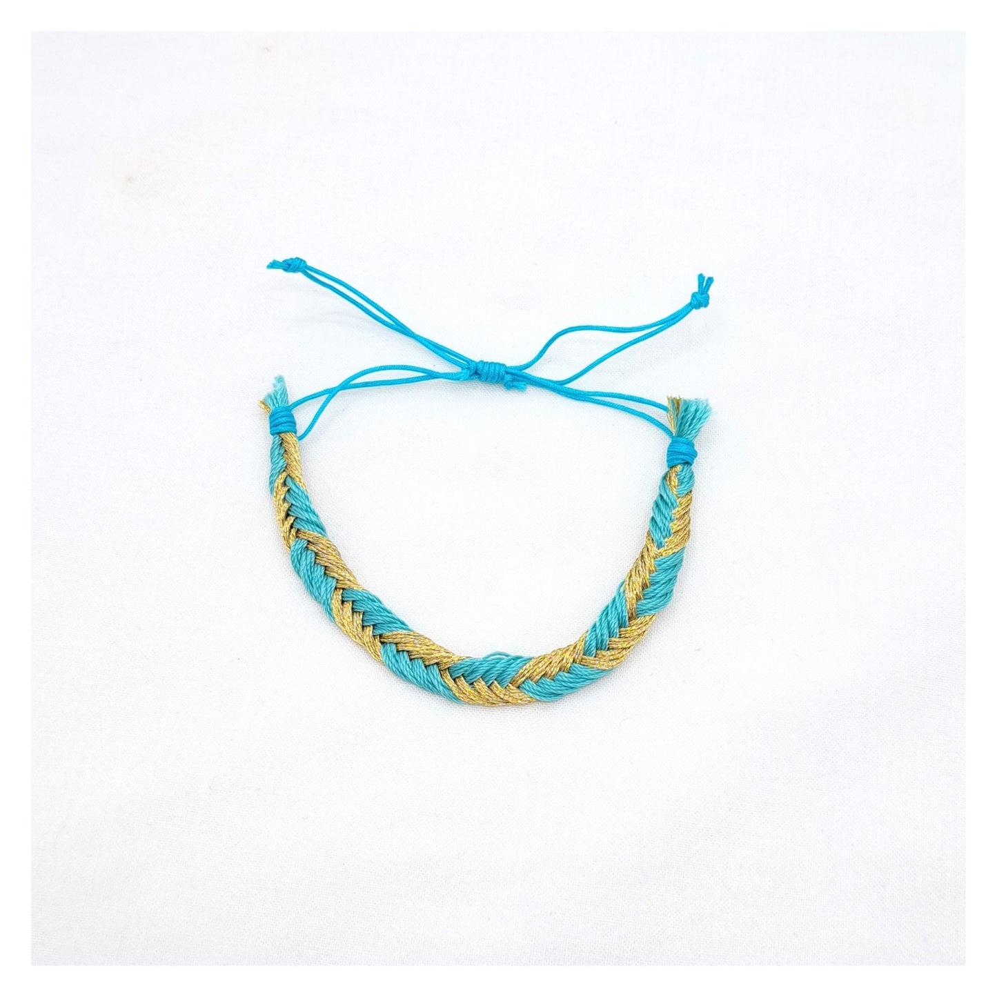 Braid Bracelet - Blue