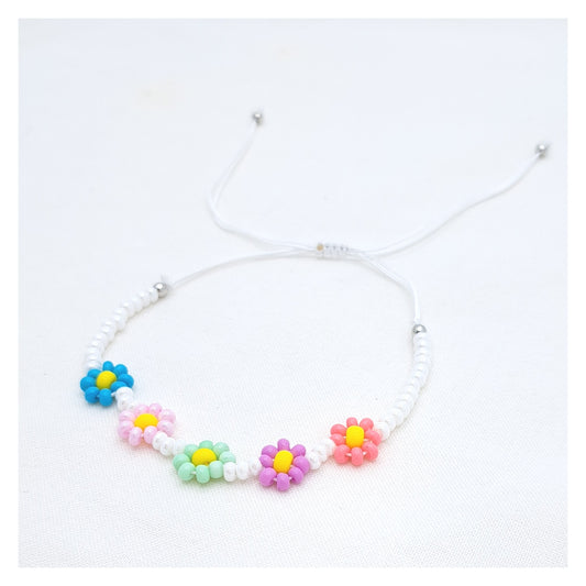 Flower Bracelet - Multicolor