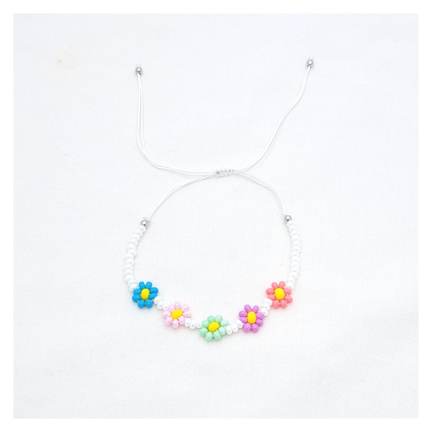 Flower Bracelet - Multicolor