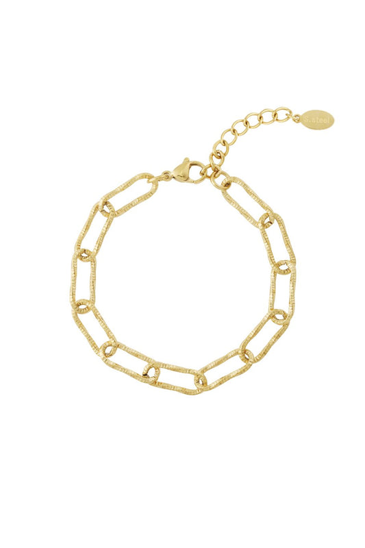 Big Chain Bracelet Gold