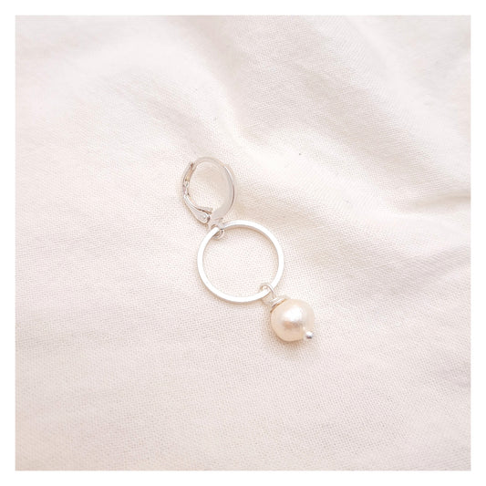 Mix & Match Silver - Circle Pearl