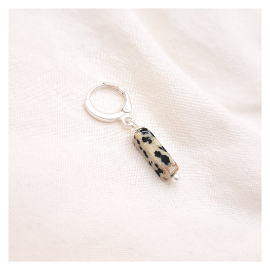 Mix & Match Silver - Square Pearl Dalmation